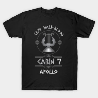 Cabin #7 in Camp Half Blood, Child of Apollo – Percy Jackson inspired design T-Shirt